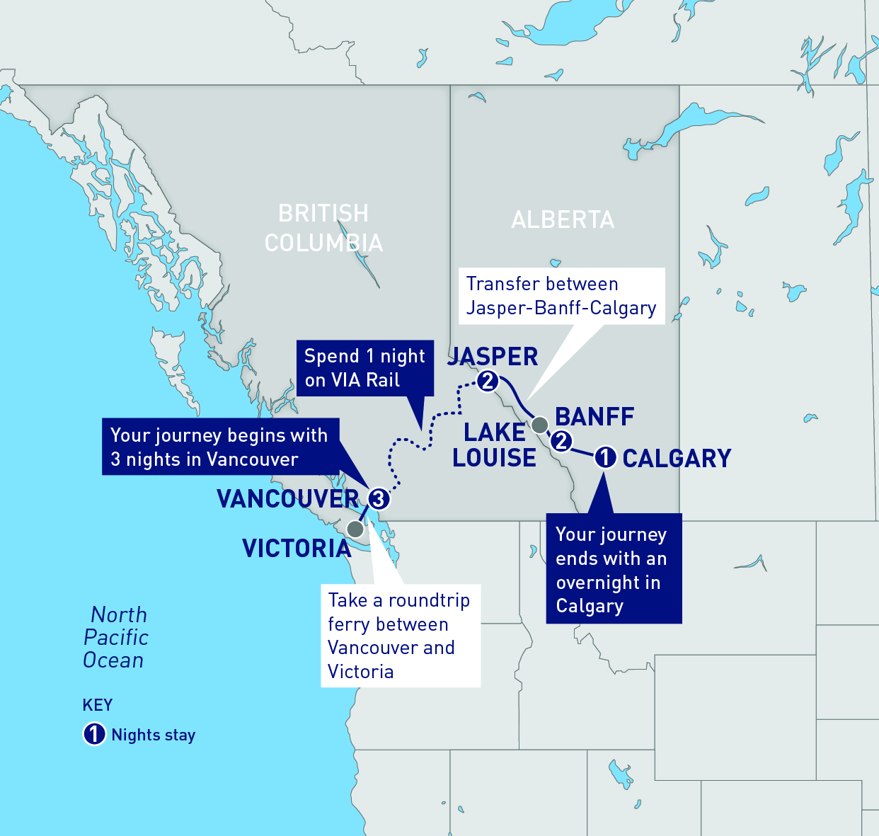 Canada By Train Canada Train Vacations Railbookers