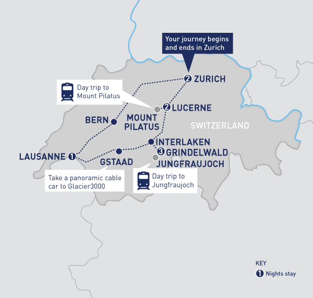 mens ophobe Fugtig The GoldenPass Line Train | Railbookers