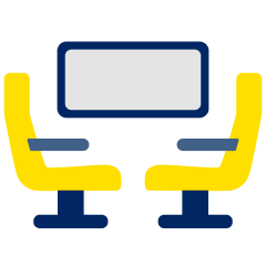 Train seats