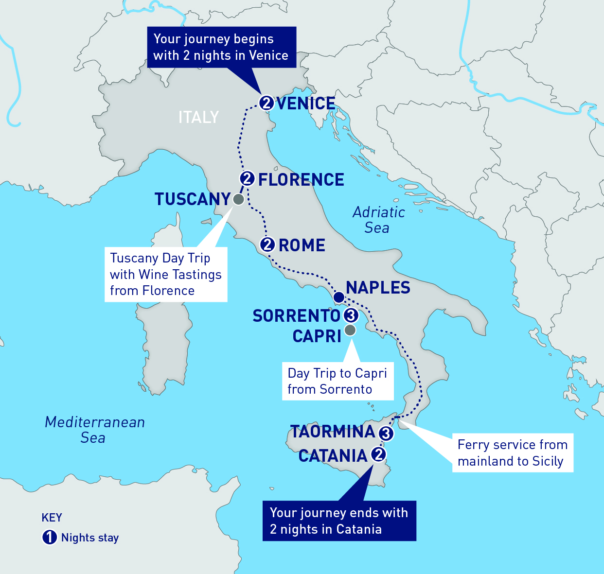 a) Location of Sicily (Italy) in the Mediterranean Sea; (b