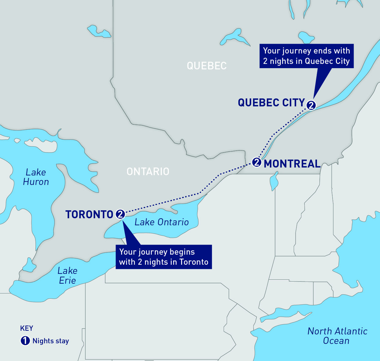 Toronto, Montreal, and Quebec City bscint.co.jp