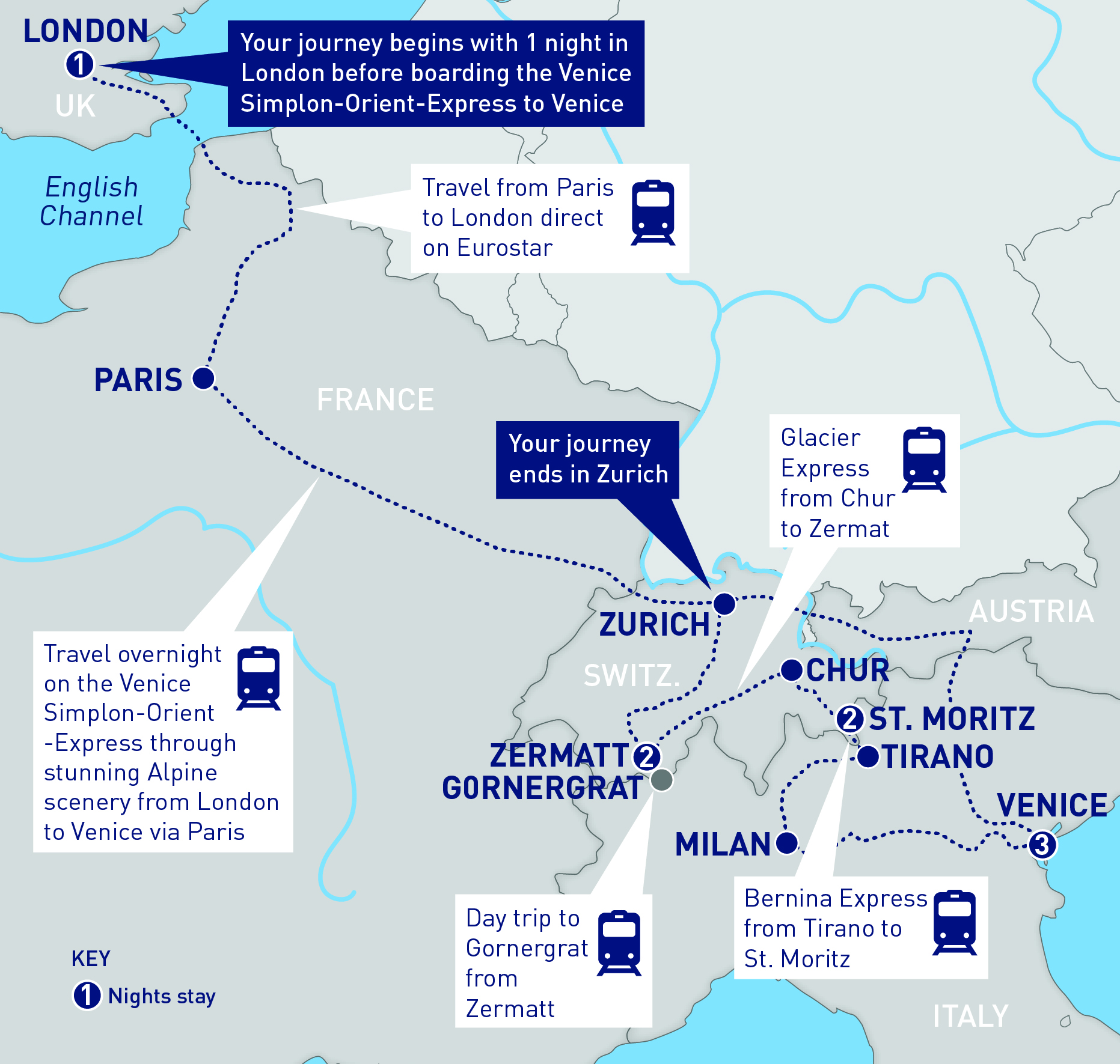 Venice Simplon-Orient-Express Reveals a New French Alps Route for