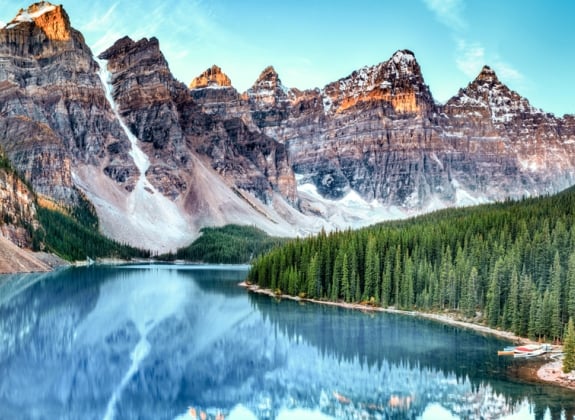 Canadian Rockies in Winter