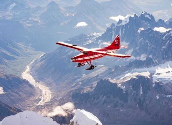Denali lightseeing Tour airplane