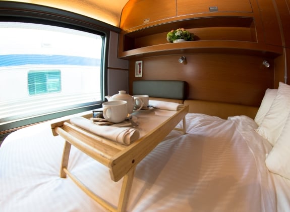 Prestige room on via rail