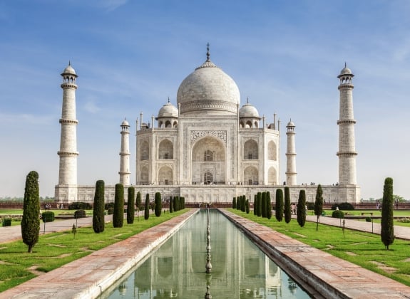 Legendary Taj Mahal in Agra, India
