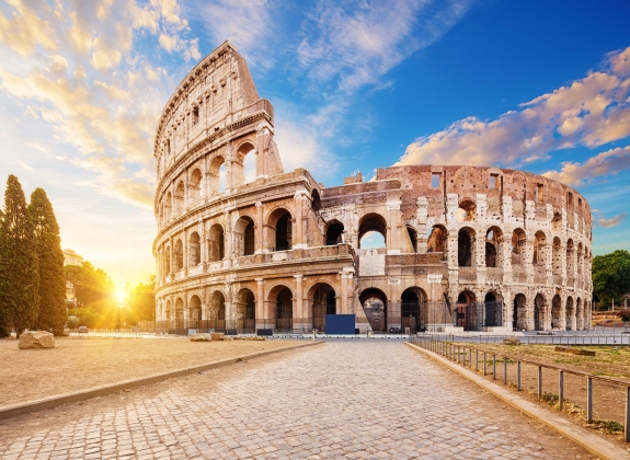 colosseum in rome, italy