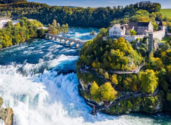Rhine Falls & Stein Am Rhein from Zurich by Coach