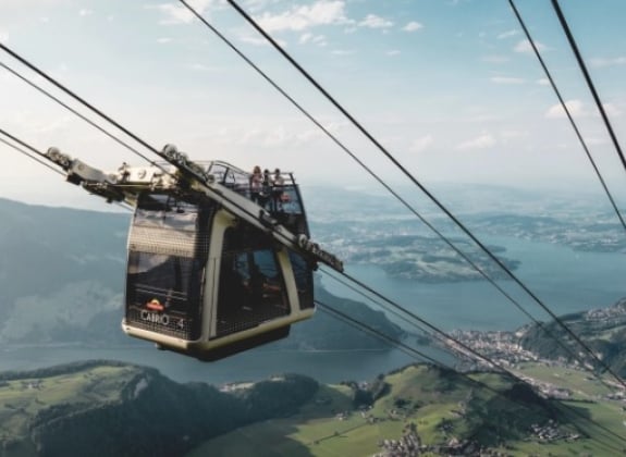 Stanserhorn - CabriO Cable Car from Zurich by Coach