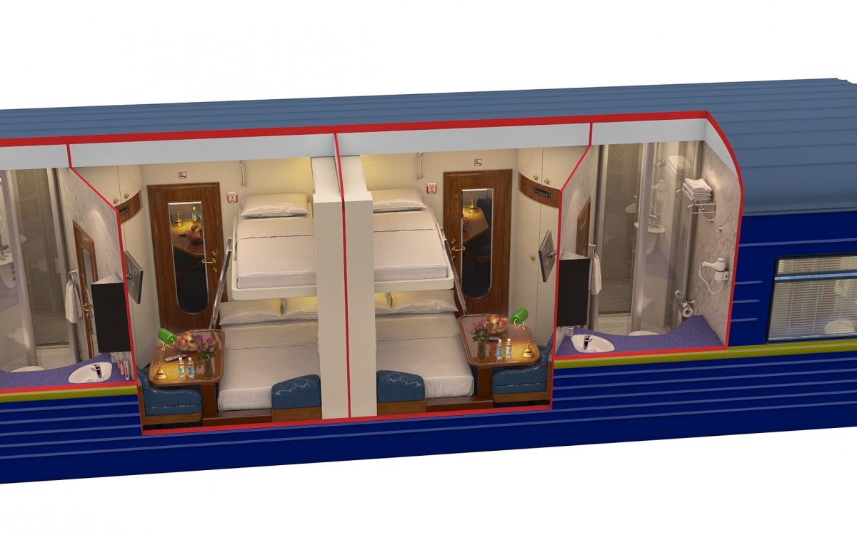 Gold Class onboard the golden eagle trans siberian night view diagram