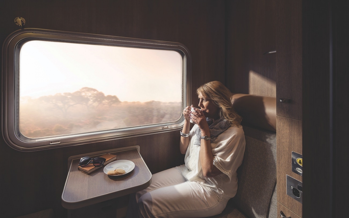 gold class single on the ghan