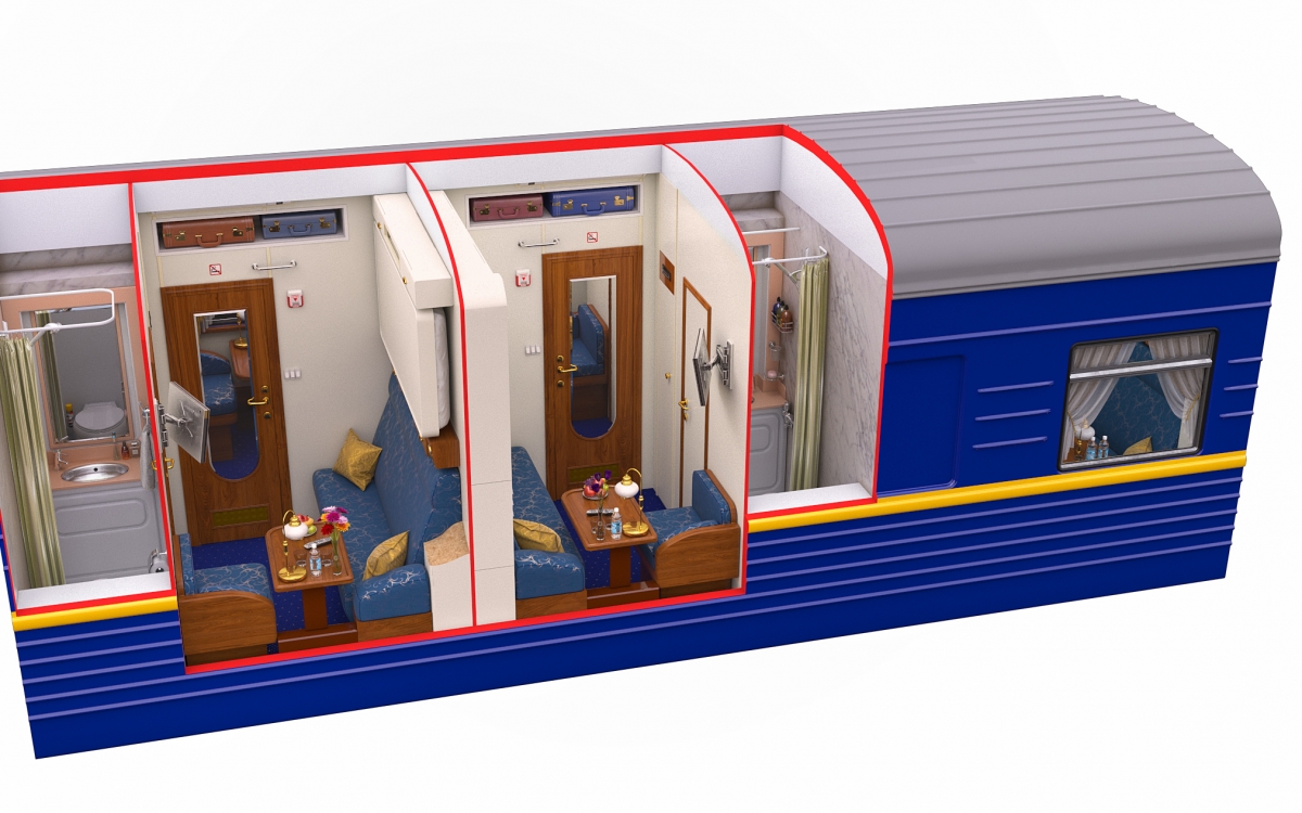Silver Class onboard the golden eagle trans siberian day view diagram