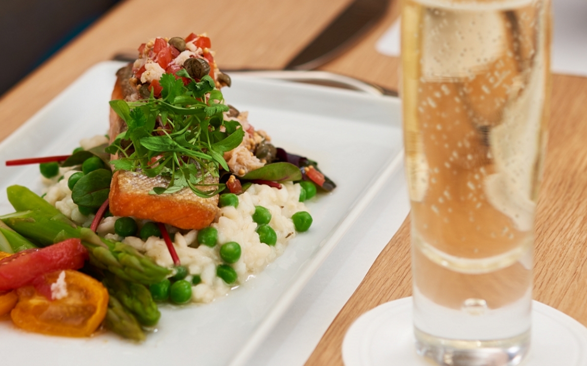 salmon onboard the caledonian sleeper