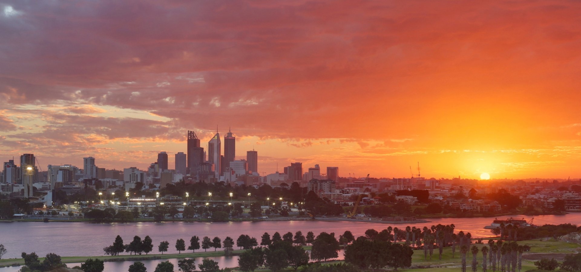 Perth Australia Sunset Hero Perth Australia Sunset Hero
