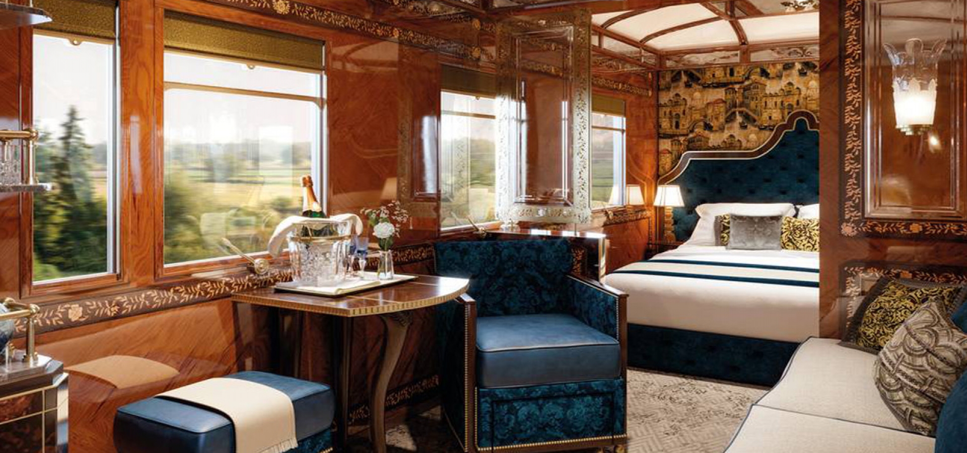 Ride Aboard A Luxury Train