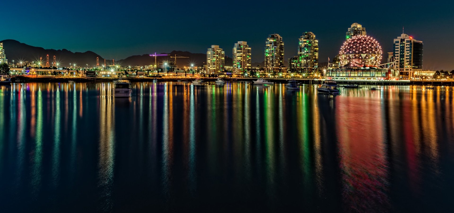 Vancouver-Bay-at-Night