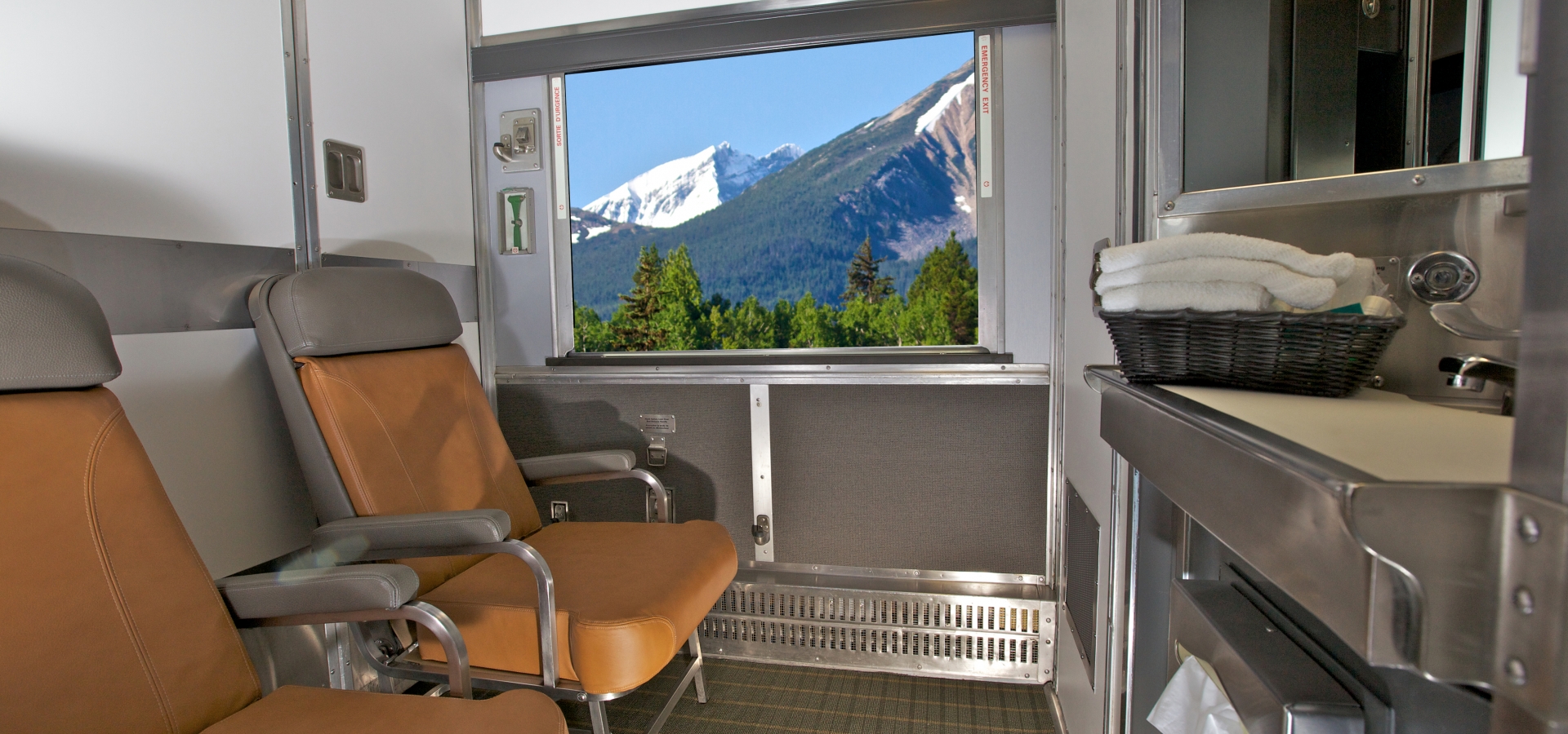 via rail bedroom