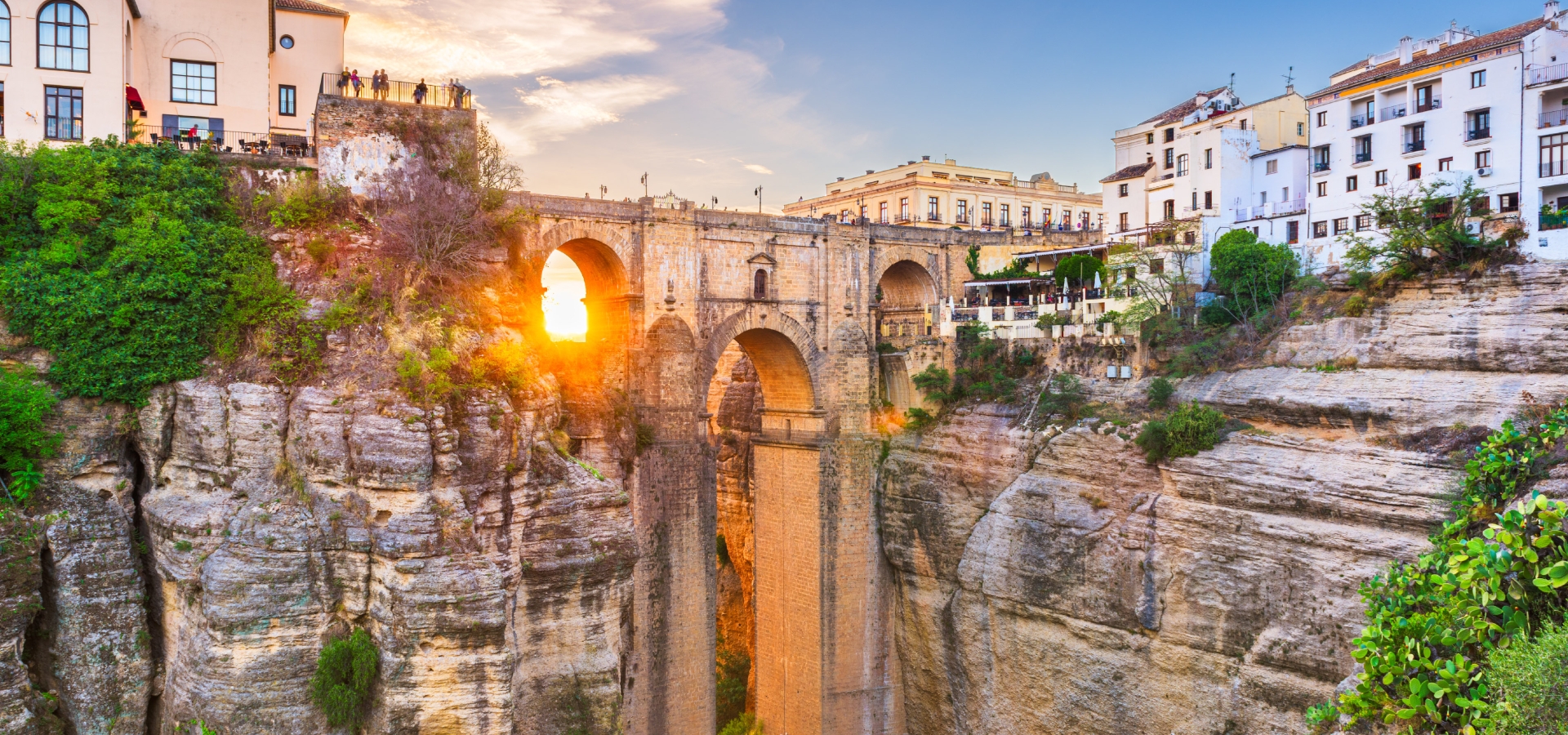 The Puente Nuevo Bridge in Ronda, Spain