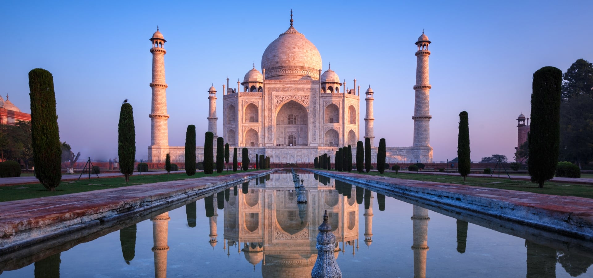 Taj Mahal in Agra, Uttar Pradesh, India
