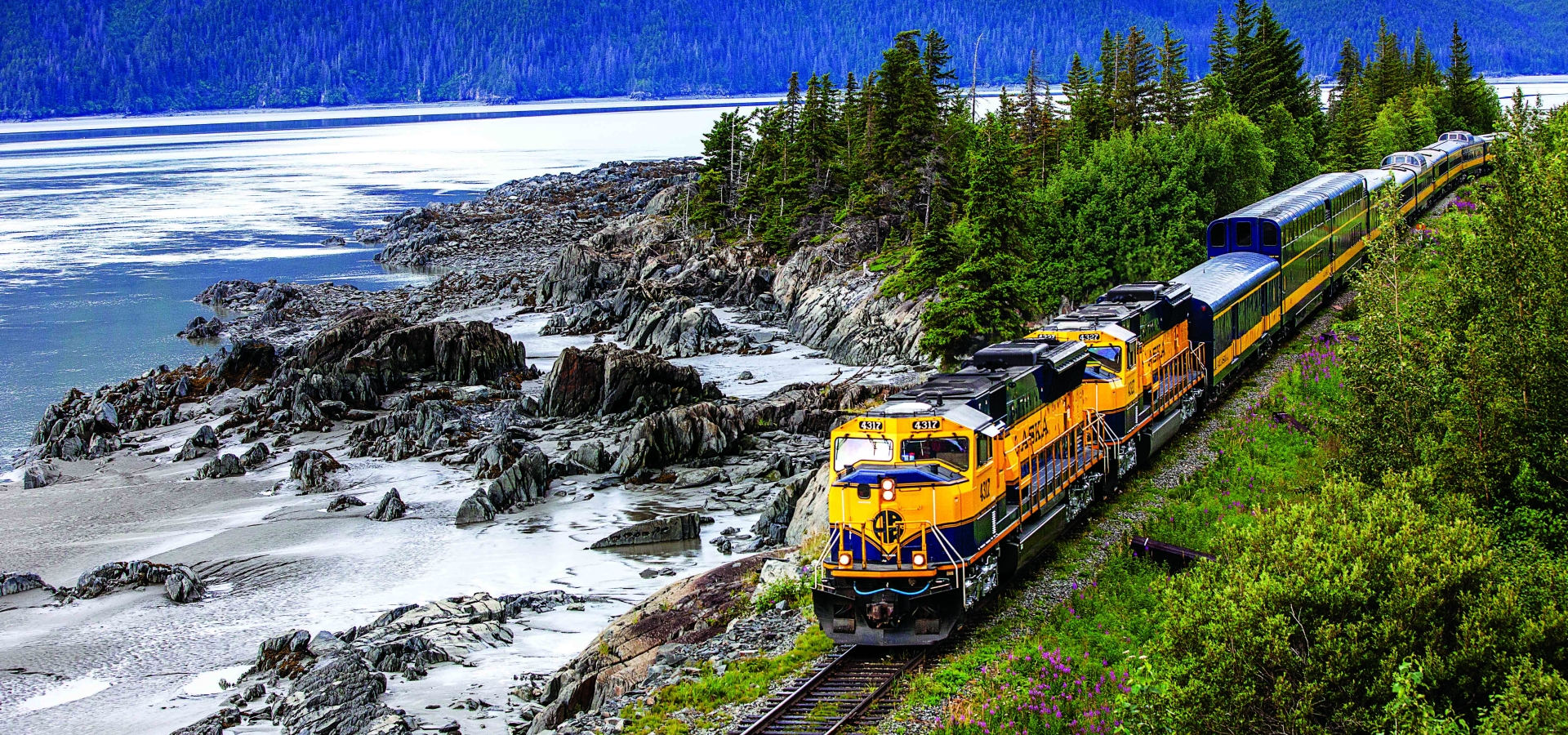 alaska train tours 2023