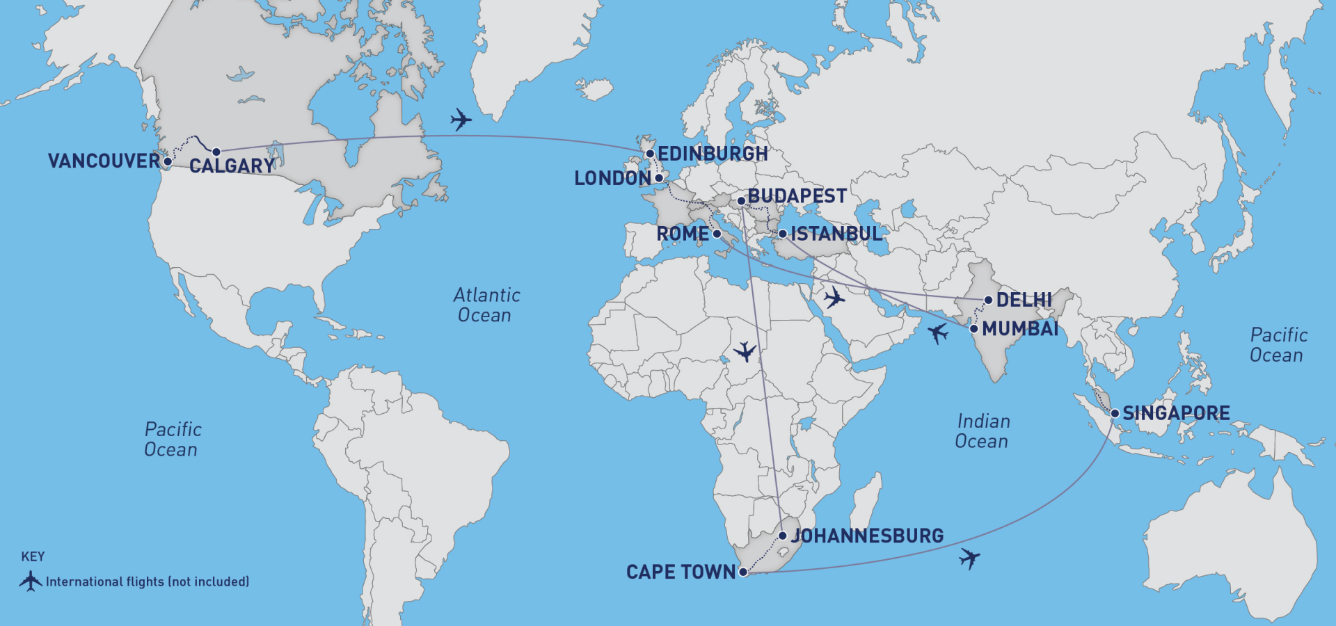 Around the World by Luxury Rail 2024