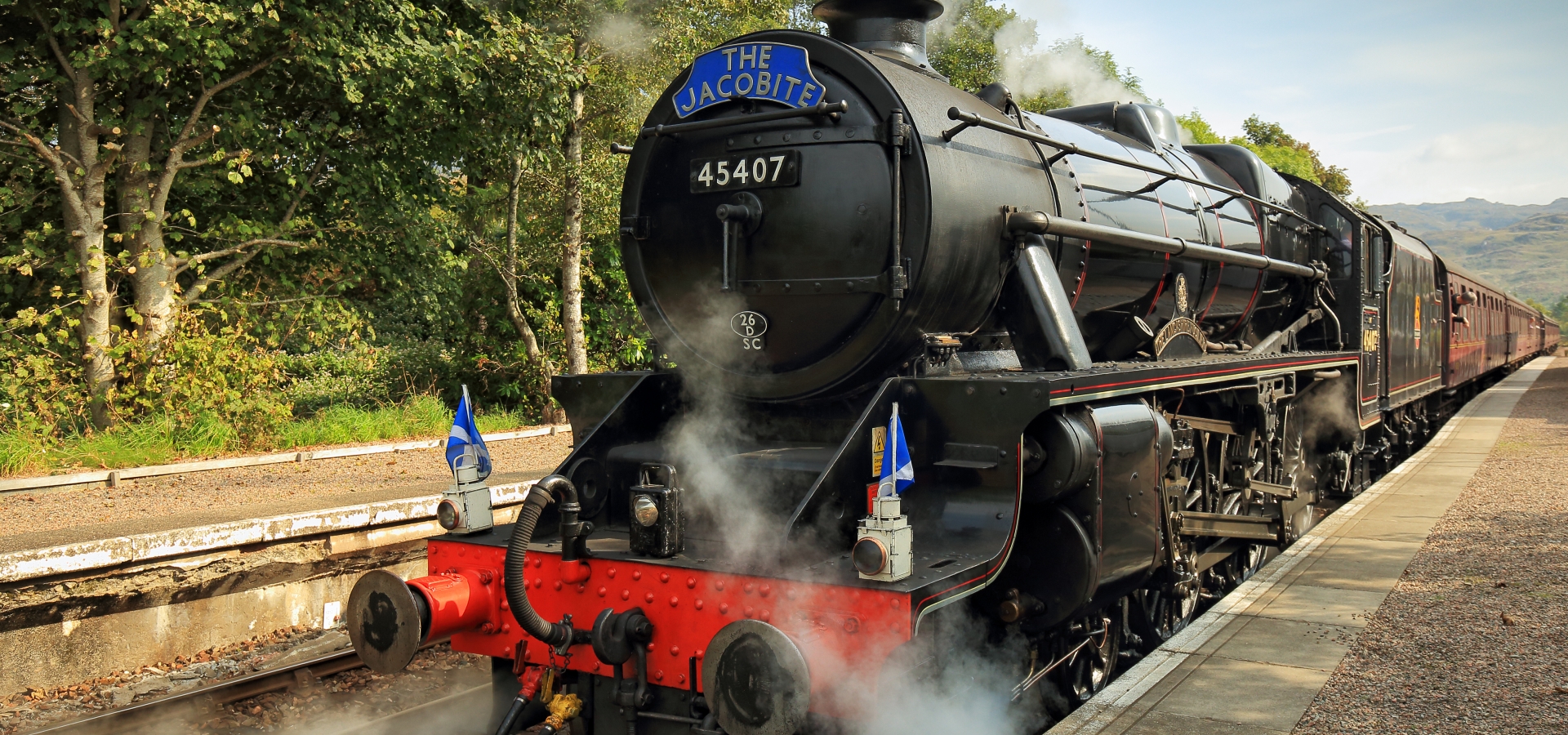 EST Class 13 Express Train Steam Locomotive