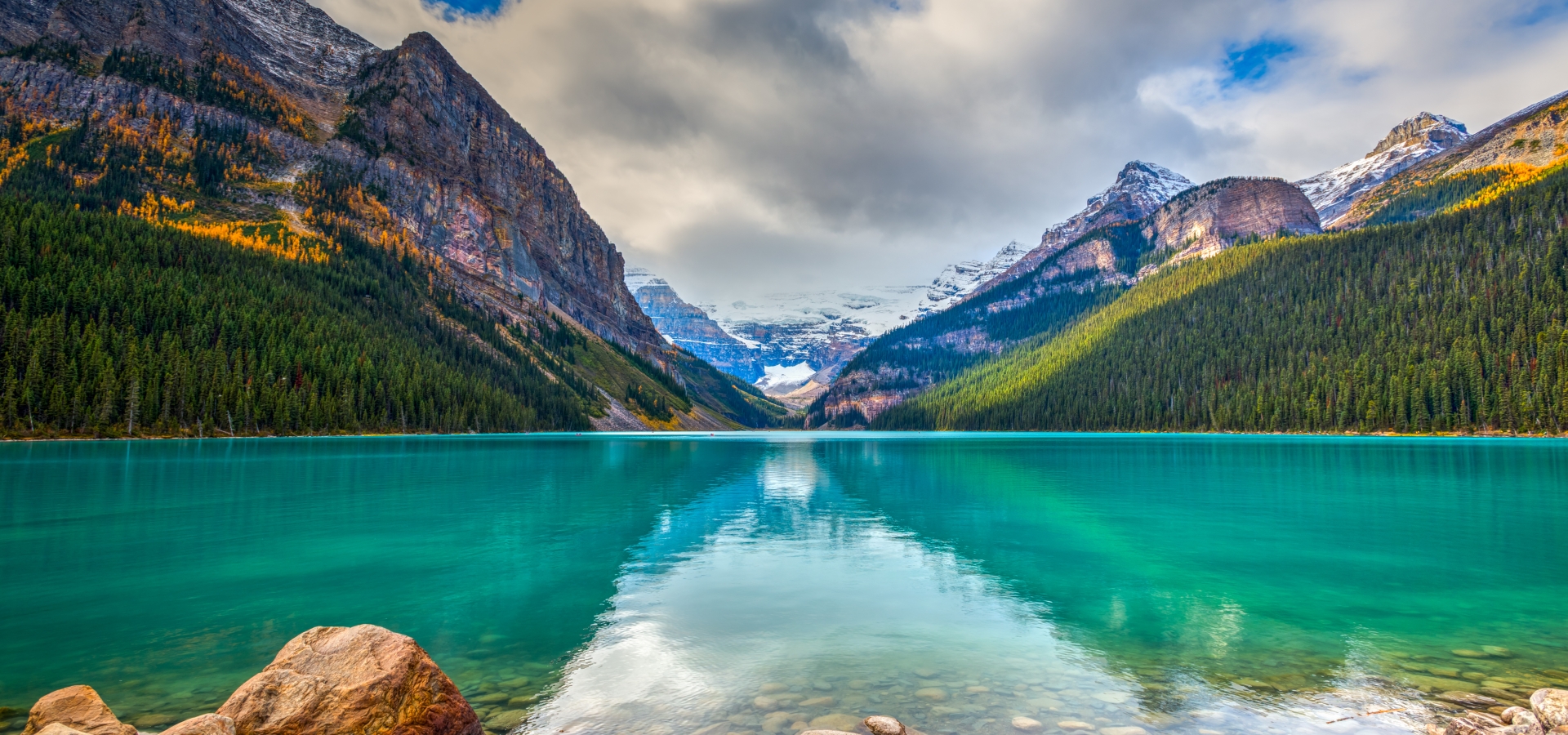 油彩画　『Canada Lake Louise』 Lake Louise Watercolor Painting, Lake Louise Poster, Banff