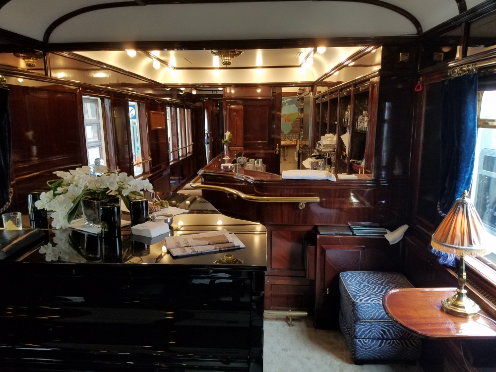 Venice-Simplon-Orient Express lounge