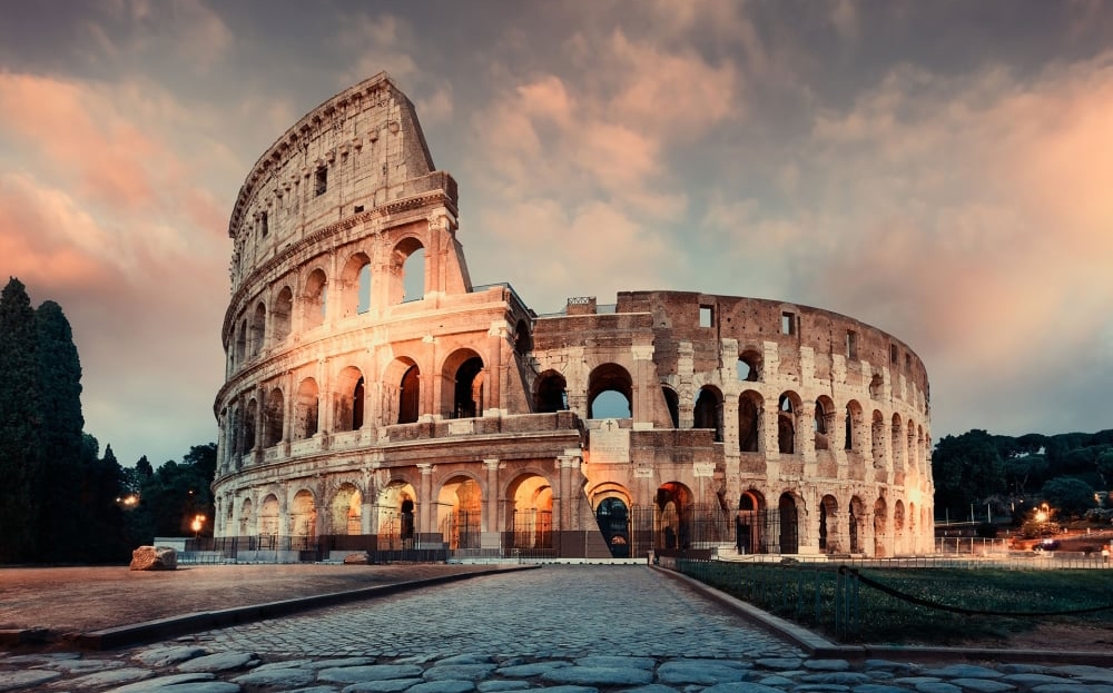 Colosseum in Rome, Italy