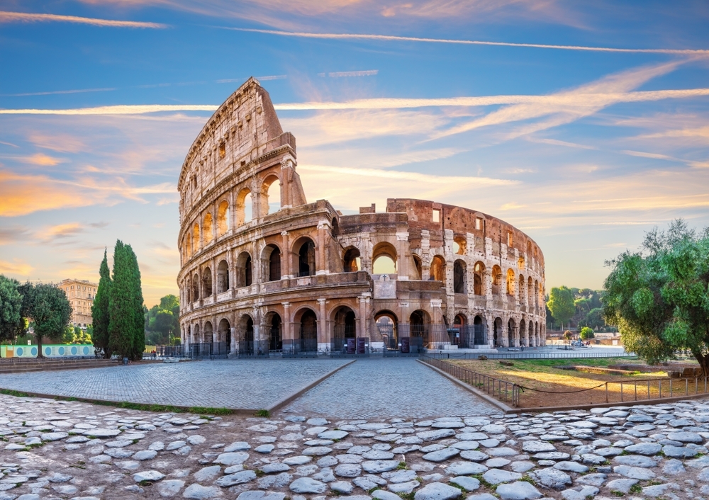Colosseum in Rome, Italy